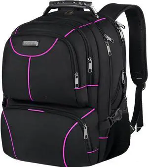 VECKUSON Laptop Backpack, 15.6 Inches, Purple, Unisex VECKUSON Laptop Backpack, 15.6 Inches, Purple, Unisex