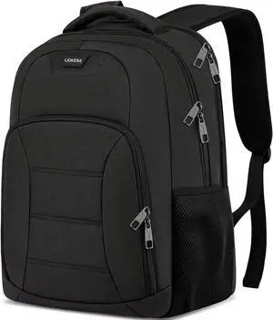 Black Laptop Backpack for Men, School Backpacks for Teen Boys | Lightweight Backpack Personal Item Bag, 15.6 Inch Water Resistant College Bookbag Computer Bag Black Laptop Backpack for Men, School Backpacks for Teen Boys | Lightweight Backpack Personal Item Bag, 15.6 Inch Water Resistant College Bookbag Computer Bag