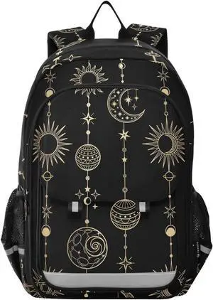 ALAZA Sun Moon Stars Witch Laptop Backpack Purse for Women Men Travel Bag Casual Daypack with Compartment & Multiple Pockets ALAZA Sun Moon Stars Witch Laptop Backpack Purse for Women Men Travel Bag Casual Daypack with Compartment & Multiple Pockets
