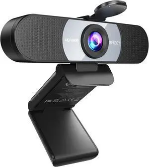 EMEET 1080P HD Webcam C960 Web Camera with Microphone, 90° FOV PC Camera w/2 Noise-canceling Mics & Privacy Cover, Plug & Play USB Webcam for Video Calling, Zoom/Skype/Facetime, PC/Mac/Laptop - Grey EMEET 1080P HD Webcam C960 Web Camera with Microphone, 90° FOV PC Camera w/2 Noise-canceling Mics & Privacy Cover, Plug & Play USB Webcam for Video Calling, Zoom/Skype/Facetime, PC/Mac/Laptop - Grey