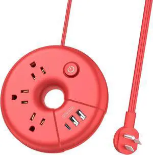 Travel Power Strip with USB Ports, NTONPOWER 5 FT Travel Extension Cord with 3 Outlets 3 USB(1 USB-C), Portable Compact Size Charging Station for Cruise Ship, Business Trip, Hotels, Office, Desktop Travel Power Strip with USB Ports, NTONPOWER 5 FT Travel Extension Cord with 3 Outlets 3 USB(1 USB-C), Portable Compact Size Charging Station for Cruise Ship, Business Trip, Hotels, Office, Desktop