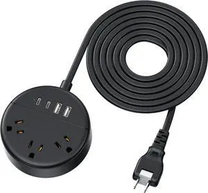 2 Prong Power Strip with 10ft Extension Cord, NTONPOWER 1875W/15A, 180° Rotating Plug, 2 Prong to 3 Prong Outlet Adapter, Wall Mountable, 3 AC Outlets & 2 USB A & 2 USB C, Ideal for Older House Office 2 Prong Power Strip with 10ft Extension Cord, NTONPOWER 1875W/15A, 180° Rotating Plug, 2 Prong to 3 Prong Outlet Adapter, Wall Mountable, 3 AC Outlets & 2 USB A & 2 USB C, Ideal for Older House Office