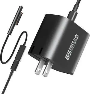 Feppery 65W Surface Pro Charger Compatible with Microsoft Surface LaptopGo Tablet, Book3/2/1 and All 65W USB Type C Power Adapter Feppery 65W Surface Pro Charger Compatible with Microsoft Surface LaptopGo Tablet, Book3/2/1 and All 65W USB Type C Power Adapter