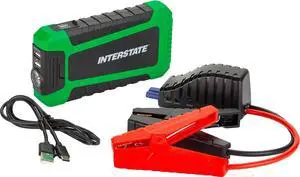Interstate Batteries 12V Jump Starter & Charger 700A 8000mAh, 8 Ah Interstate Batteries 12V Jump Starter & Charger 700A 8000mAh, 8 Ah