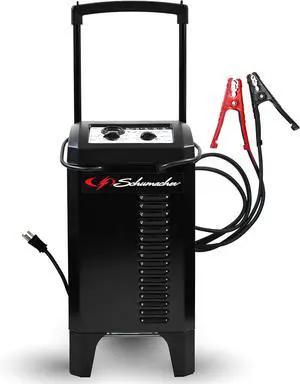 Schumacher Electric Wheeled 10A Car Battery Charger & Maintainer SC1633 Schumacher Electric Wheeled 10A Car Battery Charger & Maintainer SC1633