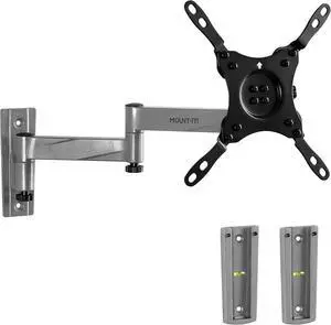 Mount-It! Lockable RV TV Mount for Camper, Trailer, Motorhome, Truck & Boat, Full Motion, Quick Release, Rust-Resistant Aluminum, Dual Wall Plates for Indoor & Outdoor, 19-43 TVs, 33 lbs, VESA 200x200 Mount-It! Lockable RV TV Mount for Camper, Trailer, Motorhome, Truck & Boat, Full Motion, Quick Release, Rust-Resistant Aluminum, Dual Wall Plates for Indoor & Outdoor, 19-43 TVs, 33 lbs, VESA 200x200