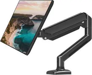 Single Monitor Mount Arm Fits up to 32 ", Holds 4.4-19.8lbs | Single Desk Mount, Full Motion Monitor Desk Mount, VESA Mount 75x75, 100x100 Single Monitor Mount Arm Fits up to 32 ", Holds 4.4-19.8lbs | Single Desk Mount, Full Motion Monitor Desk Mount, VESA Mount 75x75, 100x100
