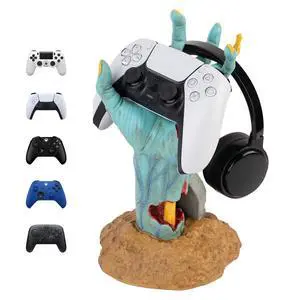 Grupo Erik Gaming Controller Holder | Gaming Equipment | Controller Holder Figure | Headphone Stand & Controller | Gaming Accessories for Desk | Gamer Gifts | Halloween Decorations Grupo Erik Gaming Controller Holder | Gaming Equipment | Controller Holder Figure | Headphone Stand & Controller | Gaming Accessories for Desk | Gamer Gifts | Halloween Decorations