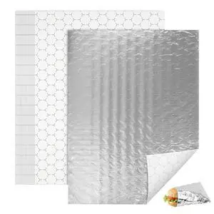 EcoDispose Pre-Cut Insulated Foil Sandwich Wrap Sheets Grease-Resistant for Hot Food (10-1/2" x 14",100 PCS) EcoDispose Pre-Cut Insulated Foil Sandwich Wrap Sheets Grease-Resistant for Hot Food (10-1/2" x 14",100 PCS)