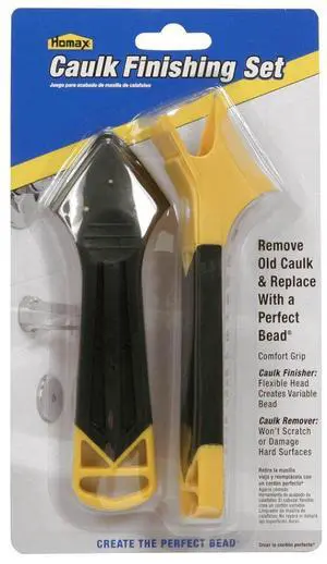 Homax - 41072058605 2 Piece Caulk Remover and Caulk Finisher Tool Kit Homax - 41072058605 2 Piece Caulk Remover and Caulk Finisher Tool Kit