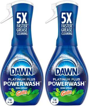 Dawn Powerwash Gain Original Dish Spray, Dish Soap Starter Kit, 16 Fl Oz, (Pack of 2) Dawn Powerwash Gain Original Dish Spray, Dish Soap Starter Kit, 16 Fl Oz, (Pack of 2)