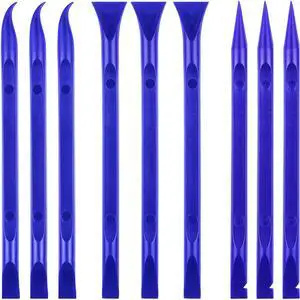 9 Pieces Plastic Scraper Tool Scratch Free Crevice Cleaning Sticker Remover Tool Multipurpose Non Scratch Scrapers for Tight Spaces, Kitchen, Crevices, Auto Detailing, Paint 9 Pieces Plastic Scraper Tool Scratch Free Crevice Cleaning Sticker Remover Tool Multipurpose Non Scratch Scrapers for Tight Spaces, Kitchen, Crevices, Auto Detailing, Paint