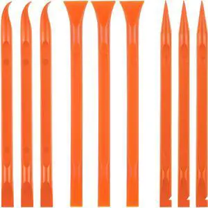9 Pieces Plastic Scraper Tool Scratch Free Crevice Cleaning Sticker Remover Tool Multipurpose Non Scratch Scrapers for Tight Spaces, Kitchen, Crevices, Auto Detailing, Paint 9 Pieces Plastic Scraper Tool Scratch Free Crevice Cleaning Sticker Remover Tool Multipurpose Non Scratch Scrapers for Tight Spaces, Kitchen, Crevices, Auto Detailing, Paint