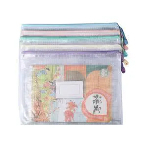 5 pcs Mesh Document Pouch, 12.83"x 9.25" Zipper Pouch, Storage Bags Pouch for Organization Toy Puzzles Board Game Travel, Letter A4 Size File Jackets & File Pockets 5 pcs Mesh Document Pouch, 12.83"x 9.25" Zipper Pouch, Storage Bags Pouch for Organization Toy Puzzles Board Game Travel, Letter A4 Size File Jackets & File Pockets