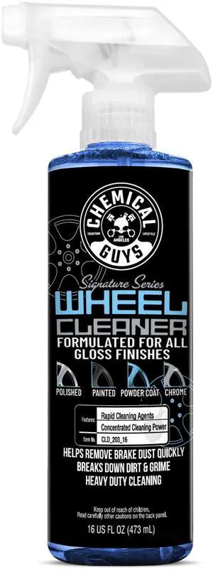 Chemical Guys, Signature Series Wheel Cleaner Spray for All Finishes, 16 oz Chemical Guys, Signature Series Wheel Cleaner Spray for All Finishes, 16 oz