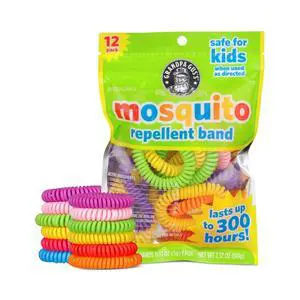 Grandpa Gus's Mosquito Repellent Wearable Bracelet Bands, 12 Pack Grandpa Gus's Mosquito Repellent Wearable Bracelet Bands, 12 Pack