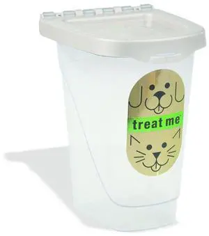 Van Ness Pets Airtight Dog Treat Container And Cat Food Storage, 2 Pound Capacity Van Ness Pets Airtight Dog Treat Container And Cat Food Storage, 2 Pound Capacity