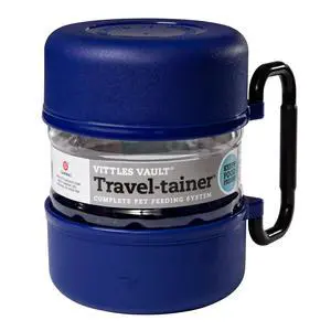 GAMMA2 Vittles Vault Travel-Tainer (6 Cups) Portable Food Storage Container, Blue GAMMA2 Vittles Vault Travel-Tainer (6 Cups) Portable Food Storage Container, Blue