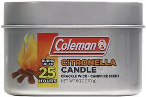 Campfire Citronella Candle with Wooden Crackle Wick - 6 oz Campfire Citronella Candle with Wooden Crackle Wick - 6 oz