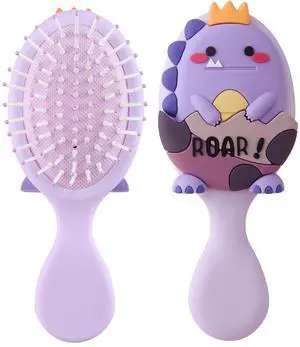 mini hair brush for kids, small toddler Hair Brush, travel for Boys and Girls Baby Detangler Brush for Wet or Dry Hair Thick or Curly Natural Straight(Purple) mini hair brush for kids, small toddler Hair Brush, travel for Boys and Girls Baby Detangler Brush for Wet or Dry Hair Thick or Curly Natural Straight(Purple)