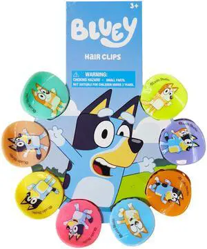 Bluey Girls Butterfly Hair Clips - 8 Cute Hair Clips with Small Soft Claw, Clips for Every Occasion - Multi Color with Your Favorite Bluey Characters - Ages 3+ Bluey Girls Butterfly Hair Clips - 8 Cute Hair Clips with Small Soft Claw, Clips for Every Occasion - Multi Color with Your Favorite Bluey Characters - Ages 3+