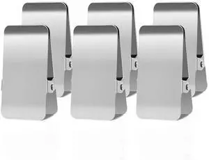 Chip Bag Clips,3" Long Chip Clip,Silver,6-Pack Chip Bag Clips,3" Long Chip Clip,Silver,6-Pack