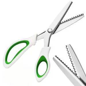 Pinking Shears9 Zig Zag Scissors for FabricPinking Shears Scissors for Fabric CuttingProfessional Handheld Dressmaking Pinking Shears9 Zig Zag Scissors for FabricPinking Shears Scissors for Fabric CuttingProfessional Handheld Dressmaking