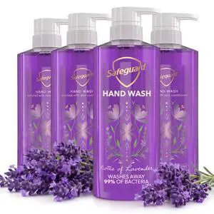 Liquid Hand Soap, Micellar Deep Cleansing, Washes Away 99% Bacteria, Made with Natural Moisturizers, Enriched with Skin Conditioners, PH Balanced, Lavender Scent 15.5 oz (Pack of 4) Liquid Hand Soap, Micellar Deep Cleansing, Washes Away 99% Bacteria, Made with Natural Moisturizers, Enriched with Skin Conditioners, PH Balanced, Lavender Scent 15.5 oz (Pack of 4)