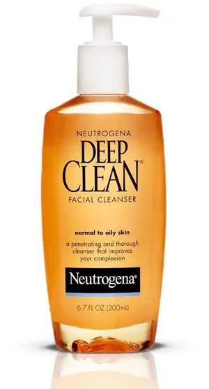 Deep Clean Daily Facial Cleanser with Beta Hydroxy Acid for Normal to Oily Skin, Alcohol-Free, Oil-Free & Non-Comedogenic, 6.7 fl. oz Deep Clean Daily Facial Cleanser with Beta Hydroxy Acid for Normal to Oily Skin, Alcohol-Free, Oil-Free & Non-Comedogenic, 6.7 fl. oz