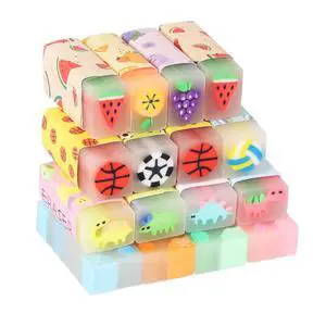 Cute Erasers for Kids Bulk 16 Pack Animal Food Fun Desk Pets Pencil Students School Supplies Prize Gifts Party Favors Cute Erasers for Kids Bulk 16 Pack Animal Food Fun Desk Pets Pencil Students School Supplies Prize Gifts Party Favors
