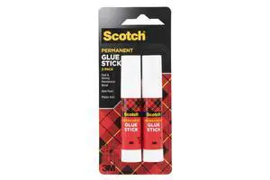 Permanent Glue Sticks, Acid-Free Non-Toxic Adhesive (2-Pack) Strong & Fast Bond, No-Mess Application for Paper, Photos, Crafts Permanent Glue Sticks, Acid-Free Non-Toxic Adhesive (2-Pack) Strong & Fast Bond, No-Mess Application for Paper, Photos, Crafts