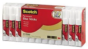 600824S Permanent Glue Stick.28 oz, 24/Pack 600824S Permanent Glue Stick.28 oz, 24/Pack