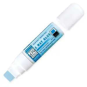 Kuretake Zig 2 Way Glue Stick Pen, Board Tip,15mm Tip, AP-Certified, Made in Japan Kuretake Zig 2 Way Glue Stick Pen, Board Tip,15mm Tip, AP-Certified, Made in Japan