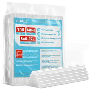 Mini Hot Glue Sticks, 0.27 Dia x 8 Long, 100-pack Clear Hot Melt Glue Gun Sticks for All-temp Mini Glue Guns, Multipurpose for Kids Adults DIY Art Craft Sealing Repairing Festival Decoration Mini Hot Glue Sticks, 0.27 Dia x 8 Long, 100-pack Clear Hot Melt Glue Gun Sticks for All-temp Mini Glue Guns, Multipurpose for Kids Adults DIY Art Craft Sealing Repairing Festival Decoration