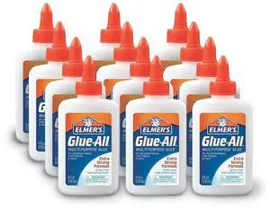Glue-All, Multi-Purpose Liquid Glue, 4oz, 12 Count - #1 Teacher Brand, Arts & Crafts, Non-Toxic Glue-All, Multi-Purpose Liquid Glue, 4oz, 12 Count - #1 Teacher Brand, Arts & Crafts, Non-Toxic