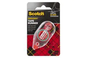 Double Sided Tape Runner, 0.27 in x 26 ft., Perfect for Holiday Crafts, Gifts, and DIY, 1-Pack Double Sided Tape Runner, 0.27 in x 26 ft., Perfect for Holiday Crafts, Gifts, and DIY, 1-Pack