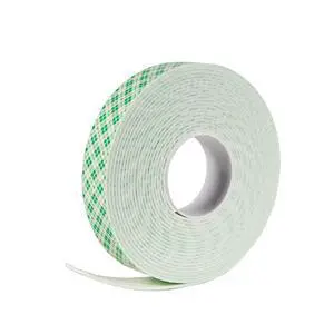 4026 Double Coated Urethane Foam Tape, Bonding, Attaching, Mounting, White, 0.75 in x 5 yd, 1 Roll 4026 Double Coated Urethane Foam Tape, Bonding, Attaching, Mounting, White, 0.75 in x 5 yd, 1 Roll