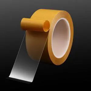 Ultra-Thin Clear Double Sided Tape Heavy Duty 2 Inch x 82 Feet Strong Clear Two Sided Mounting Tape for LCD Screen Repair, LED, Crafts, Posters, Scrapbook, Woodworking, Carpet, Clothes, Residue Free Ultra-Thin Clear Double Sided Tape Heavy Duty 2 Inch x 82 Feet Strong Clear Two Sided Mounting Tape for LCD Screen Repair, LED, Crafts, Posters, Scrapbook, Woodworking, Carpet, Clothes, Residue Free