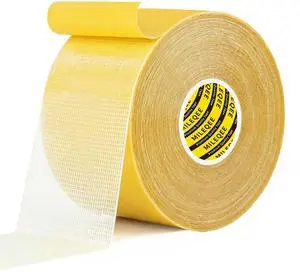 High Adhesive Double Sided Tape Heavy Duty,1Pack x 2" x 66FT High Adhesive Double Sided Tape Heavy Duty,1Pack x 2" x 66FT