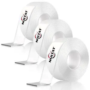 Double Sided Tape Heavy Duty, 1.18" x 120" Strong Nano Double Stick Tape, Removable, Washable, Reusable Adhesive Tapes for Wall, Clear Multipurpose Two Sided Tape(30 Feet) Double Sided Tape Heavy Duty, 1.18" x 120" Strong Nano Double Stick Tape, Removable, Washable, Reusable Adhesive Tapes for Wall, Clear Multipurpose Two Sided Tape(30 Feet)