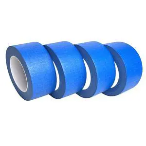Painters Tape 2 Inch Wide, 4 Rolls Blue Masking Tape, 2 Inches x 55 Yards x 4 Rolls, 220 Yards in Total Painters Tape 2 Inch Wide, 4 Rolls Blue Masking Tape, 2 Inches x 55 Yards x 4 Rolls, 220 Yards in Total