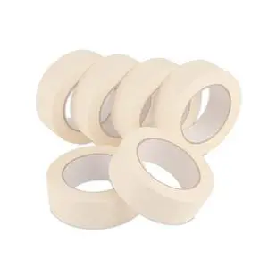 Masking Tape Wide 1.5 inches, General Purpose Masking Tape Bulk Pack, 6 Rolls x 1.5 inches x 55 Yards (330 Total Yards) Masking Tape Wide 1.5 inches, General Purpose Masking Tape Bulk Pack, 6 Rolls x 1.5 inches x 55 Yards (330 Total Yards)