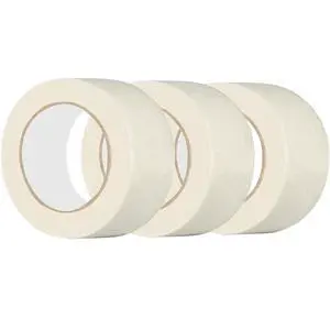 Masking Tape 2 inch Wide 3 Pack, Painting Tape for General Purpose Use, 2 inches x 55 Yards x 3 Rolls, 165 Yards in Total Masking Tape 2 inch Wide 3 Pack, Painting Tape for General Purpose Use, 2 inches x 55 Yards x 3 Rolls, 165 Yards in Total