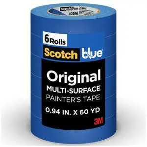 Original Multi-Surface Painter's Tape 1 Inch Wide, 6 Rolls Original Multi-Surface Painter's Tape 1 Inch Wide, 6 Rolls