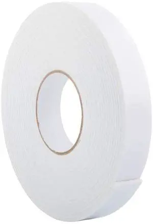 Double Sided Foam Tape 1.18In x 33FT, Mounting Tape Heavy Duty, Strong Adhesive Weatherproof Seal Strips for DIY Craft Picture Poster, Car & Gap Filling Mountings, Home Office Decor (White) Double Sided Foam Tape 1.18In x 33FT, Mounting Tape Heavy Duty, Strong Adhesive Weatherproof Seal Strips for DIY Craft Picture Poster, Car & Gap Filling Mountings, Home Office Decor (White)