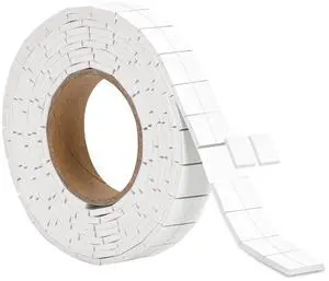 330 PCS Double Sided Foam Tape Pre Cut 1/2 X 2/5 Inch Small Adhesive Foam Squares for Crafts Thin Foam Craft Tape Split for Arts Crafts Sewing Scrapbook DIY Christmas (Tape, White) 330 PCS Double Sided Foam Tape Pre Cut 1/2 X 2/5 Inch Small Adhesive Foam Squares for Crafts Thin Foam Craft Tape Split for Arts Crafts Sewing Scrapbook DIY Christmas (Tape, White)