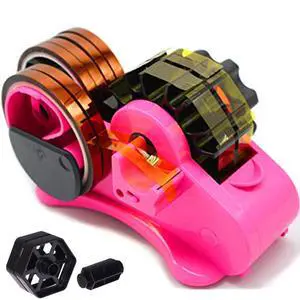 Heat Tape Dispenser Sublimation - Multiple Roll Cut Heat Tape Dispenser 1" and 3" Core Double Reel Cores Sublimation for Heat Transfer Tape, Semi-Automatic Tape Dispenser with Compartment Slots Heat Tape Dispenser Sublimation - Multiple Roll Cut Heat Tape Dispenser 1" and 3" Core Double Reel Cores Sublimation for Heat Transfer Tape, Semi-Automatic Tape Dispenser with Compartment Slots