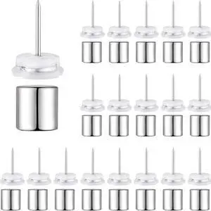 20 Sets Magnetic Push Pin Magnet Thumb Tack Poster Hanger Thumb Tacks for Wall School Supplies Classroom Decoration Bulletin Boards (Silver) 20 Sets Magnetic Push Pin Magnet Thumb Tack Poster Hanger Thumb Tacks for Wall School Supplies Classroom Decoration Bulletin Boards (Silver)