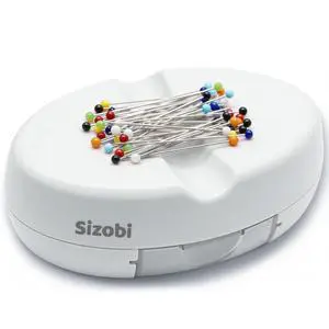 Magnetic Pin Cushions for Sewing with 100Pcs Ball Head Straight Pins Magnetic Pin Cushions for Sewing with 100Pcs Ball Head Straight Pins