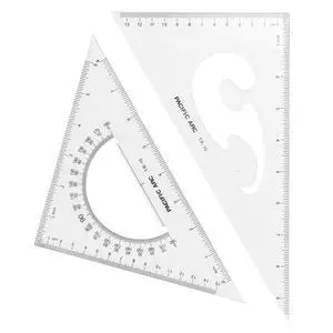 Triangle Set 10 Inch 30/60 & 45/90 Triangle Set 10 Inch 30/60 & 45/90